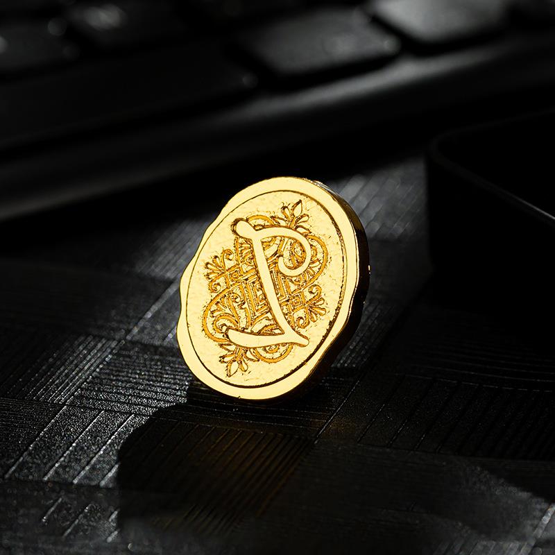 Ретро-сургучный штамп, головка 26 букв алфавита AZ, набор печатей, инструменты для декора почтовых ящиков, античный сплав, головка печати, свадебное ремесло, подарок