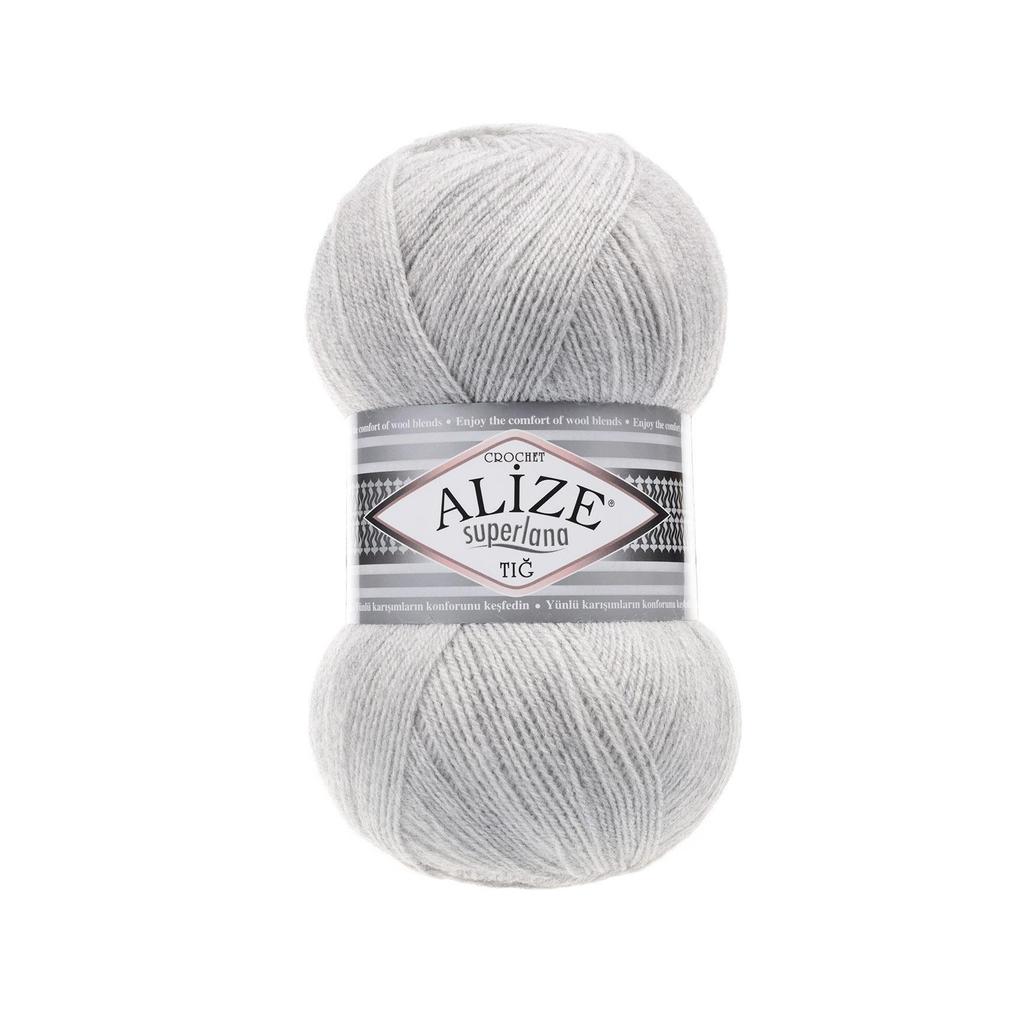 Шерстяная трикотажная пряжа - Alize Superlana Crochet(Тиг) - 4 Ball - Акрил - Платки - Аксессуары - Шарфы - Кардиган - 570 метров (100гр).