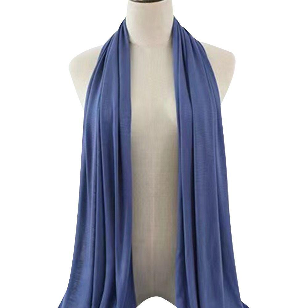 Модная африканская регулируемая повязка на голову из модального хлопка для женского пола, тюрбан, шаль, платок