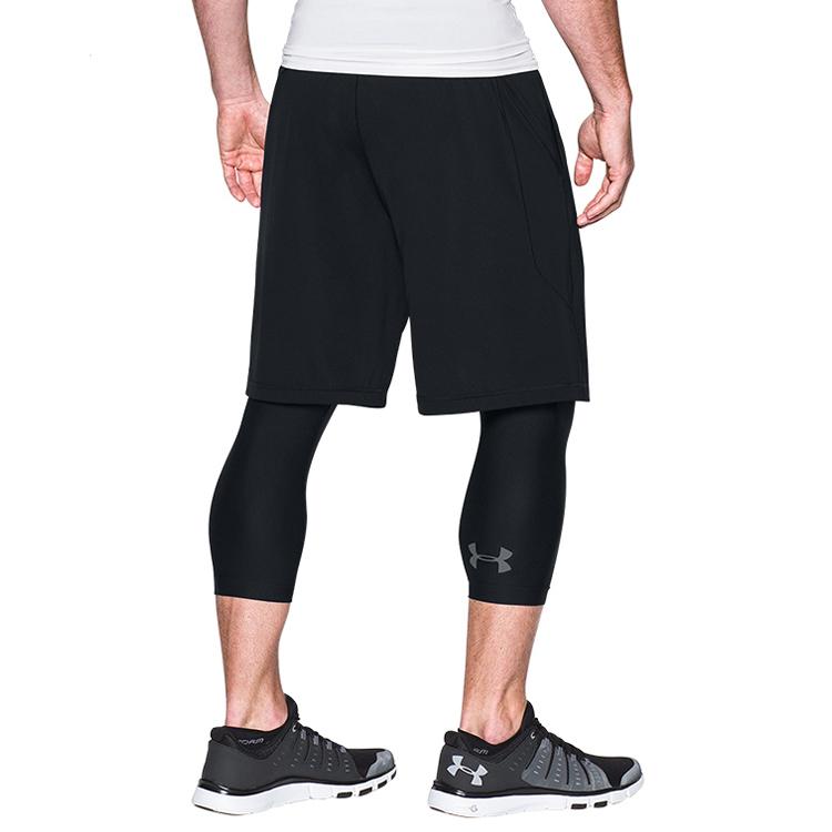 Under Armour Спортивные брюки мужские черные средние 1289574-001
