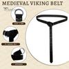 Средневековый комплект пояса и наручей, винтажный пояс и сумка-шнурок, аксессуары для костюма рыцаря-пирата викинга для мужчин и женщин
