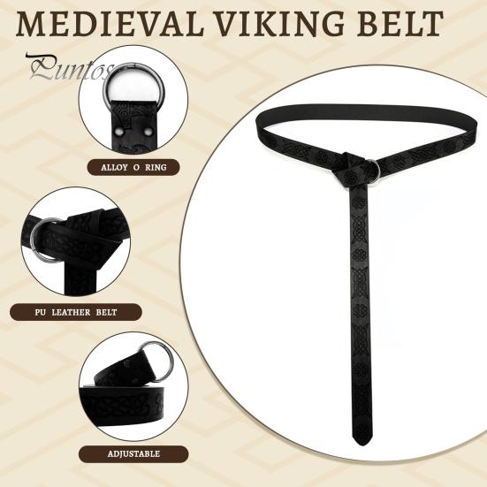 Средневековый комплект пояса и наручей, винтажный пояс и сумка-шнурок, аксессуары для костюма рыцаря-пирата викинга для мужчин и женщин