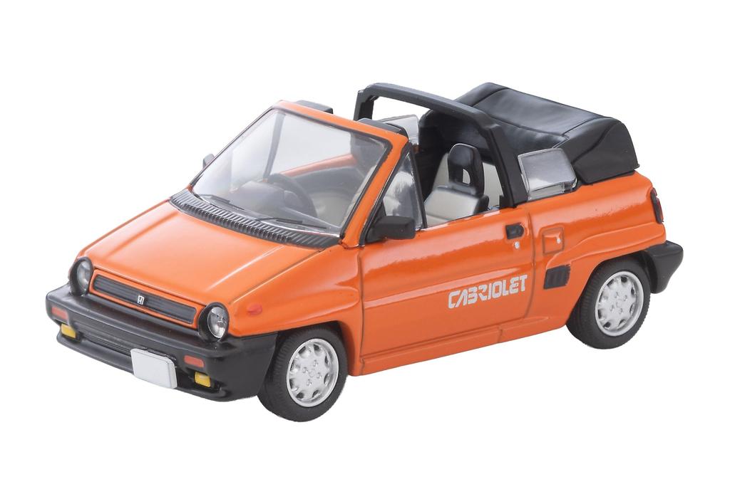 TOMYTEC Tomica Limited Vintage Neo 164 LV-N262c Honda City Cabriolet Orange 1984 Model (Finished Product) 332961