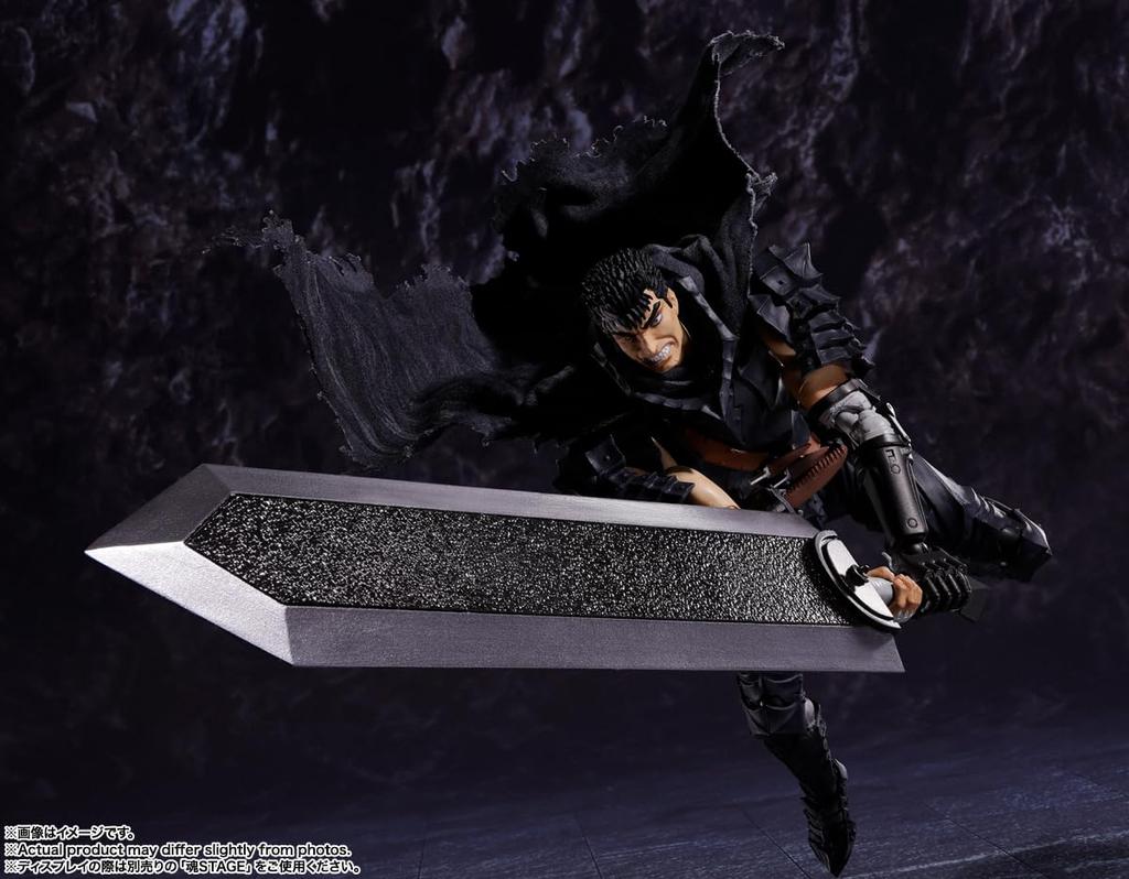 TAMASHII NATIONS Berserk Guts 160 мм окрашенная подвижная фигурка SHFiguarts (Беркер Броня) приблизительно. АБС&ПВХ&Ткань