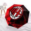 1pc A-AC Milan Umbrella, Sun Protection, And UV Shielding. It Has Eight Sturdy Ribs for Outdoor Use And Perfect As a Holiday Gift