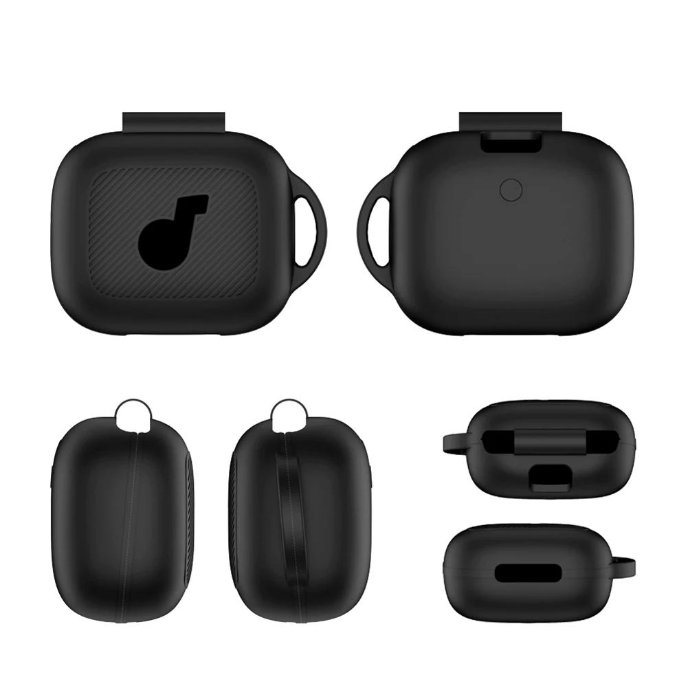 Силиконовый защитный чехол для наушников для Anker Soundcore Space A40, чехлы для наушников, противоударный, устойчивый к царапинам, зарядный чехол для наушников