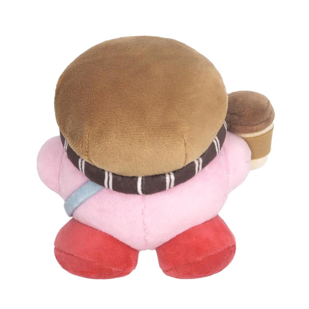 Плюшевая игрушка Kirby's Sunny Day от Sanei Boeki, Веселая прогулка (Кирби), Ш15,5 x Г11 x В13,5 см, KS-01