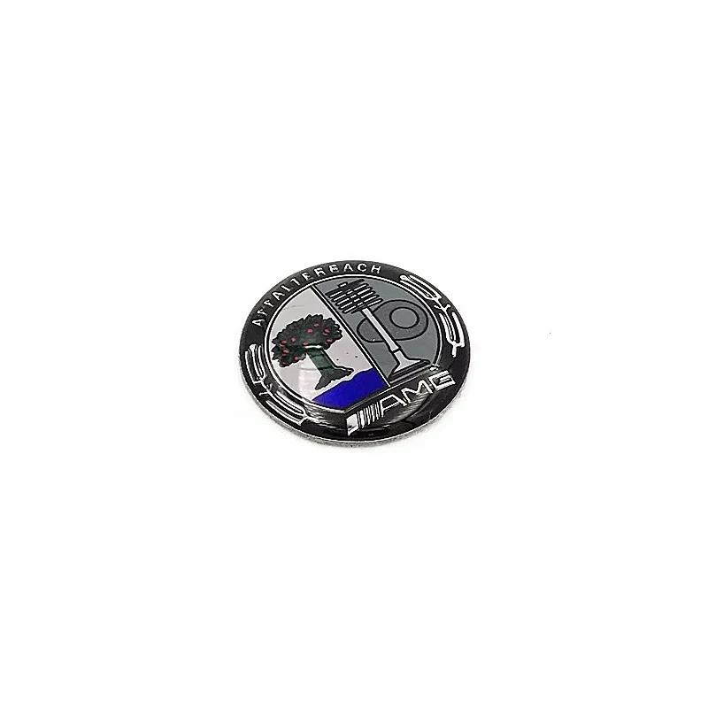 XDFMN1 Hot 2026 New For Benz 29mm Logo Car Multimedia Knob Emblem Badge Stickers For Mercedes Benz AMG W124 W140 W163 W203 W204 W205 GL