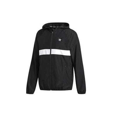 Originals Trefoil Повседневная спортивная ветровка Мужские куртки Черные DH3872