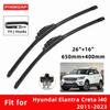 Автомобильные дворники двойные резиновые для Hyundai Creta Elantra i30 i40 2011-2023 Передние щетки Резак Автомобильные детали Аксессуары Стеклоочистители Изнашиваемые детали