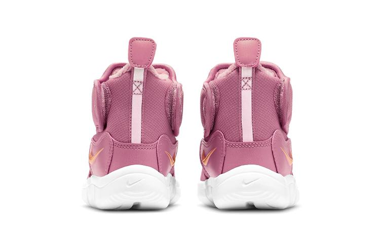 Nike Novice Sports, Утепленные нескользящие высокие зимние ботинки на флисе, Розовые, для младенцев и малышей AV8338-600