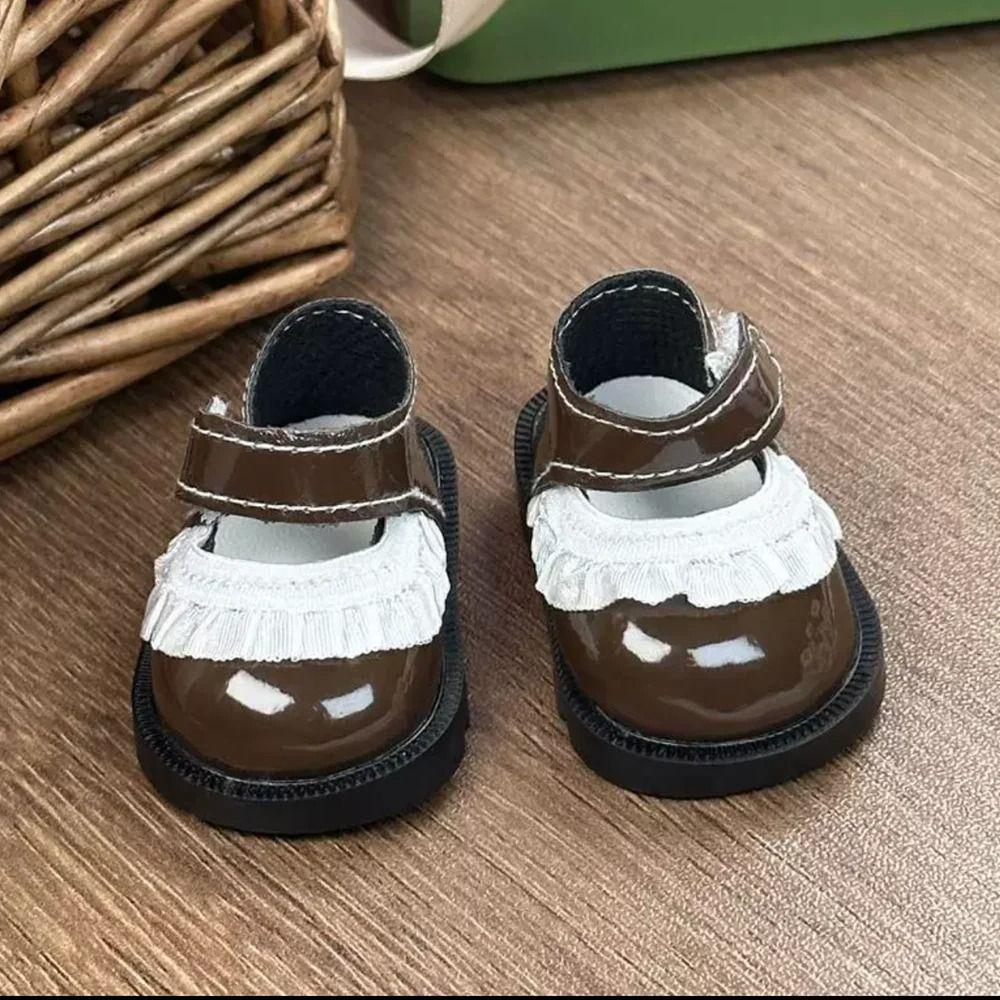 Doll Shoes PU Leather Bow Doll Shoes Boots Shoes Doll Shoes Boots  Clothing Accessories