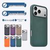 iPhone 17 Air Чехол с текстурой гладкой кожи Magsafe Pro Max Магнитный Полное покрытие Защитный