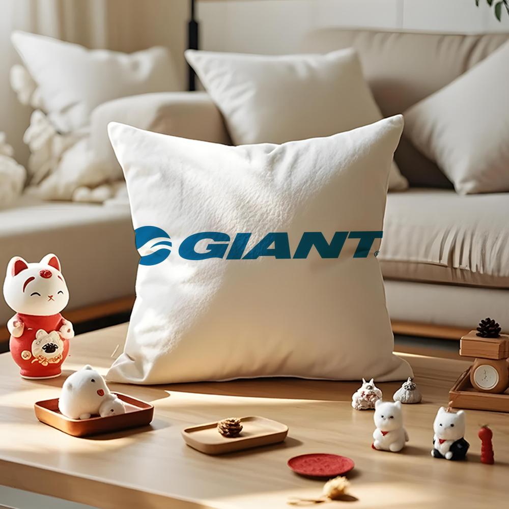 Чехол на подушку для велосипеда G-Giant, шелковистый короткий плюш, с потайной молнией, пылезащитный чехол на диванную подушку для домашнего декора