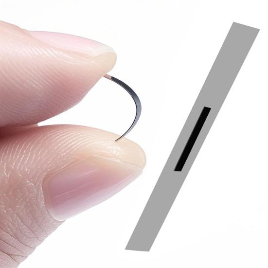 Набор для коррекции вросшего ногтя из титанового сплава для исправления искривленного ногтя Инструмент для лечения вросшего ногтя Выпрямитель для ногтей на пальцах ног