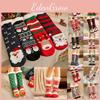 Christmas Socks Slipper Fleece Lining Mens Ladies Kids Family Soles Gripper