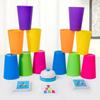 Educational Stacking Cup Game Intellectual Enlightenment Children Puzzle  Family Party Game