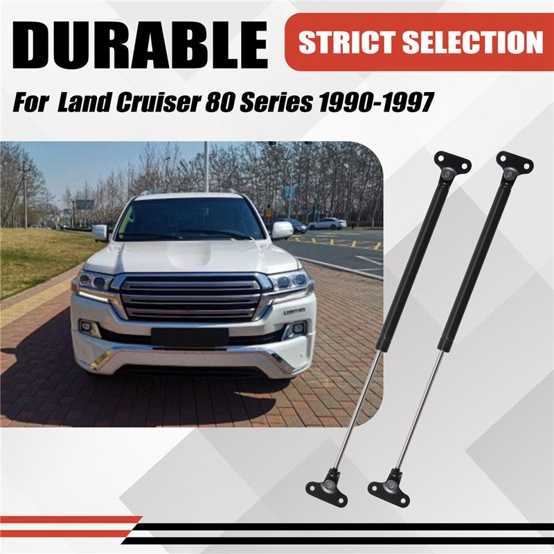 NEW-2Pcs Rear Tailgate Gas Struts Supports 5m For Toyota Land Cruiser 80 Series 90-97 Gas Struts 68960-60022 68950-60032