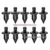6mm Black Rivet Fairing Fastener Screw Clip for Honda Motorcycles
