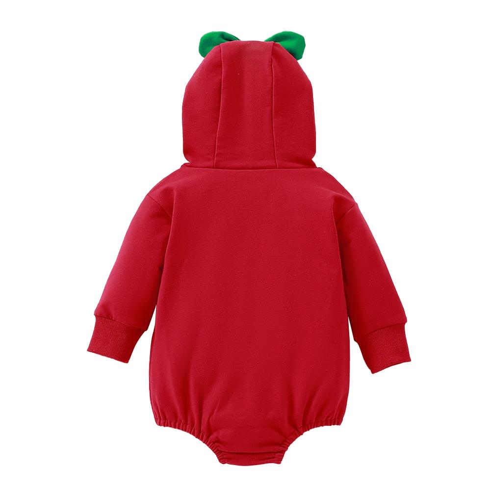 Детский свитер с капюшоном и фруктами, комбинезон