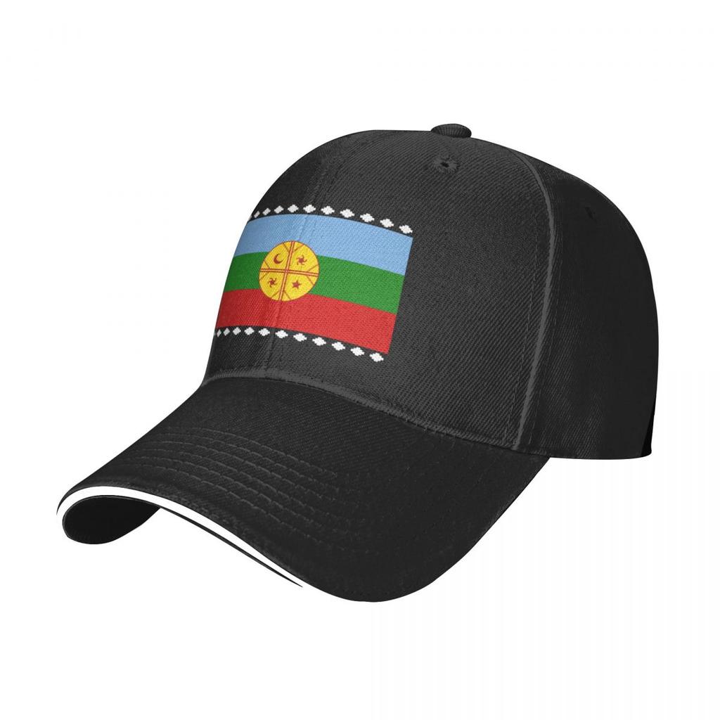 Флаг Мапуче Кепка Бейсболка Шапка с помпоном Бейсболка Унисекс Женская