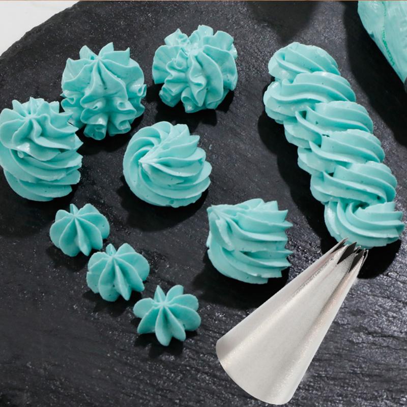 19# Small Piping Nozzle Cupcake Pastry Nozzles Cake Decorating Tips Baking Tools