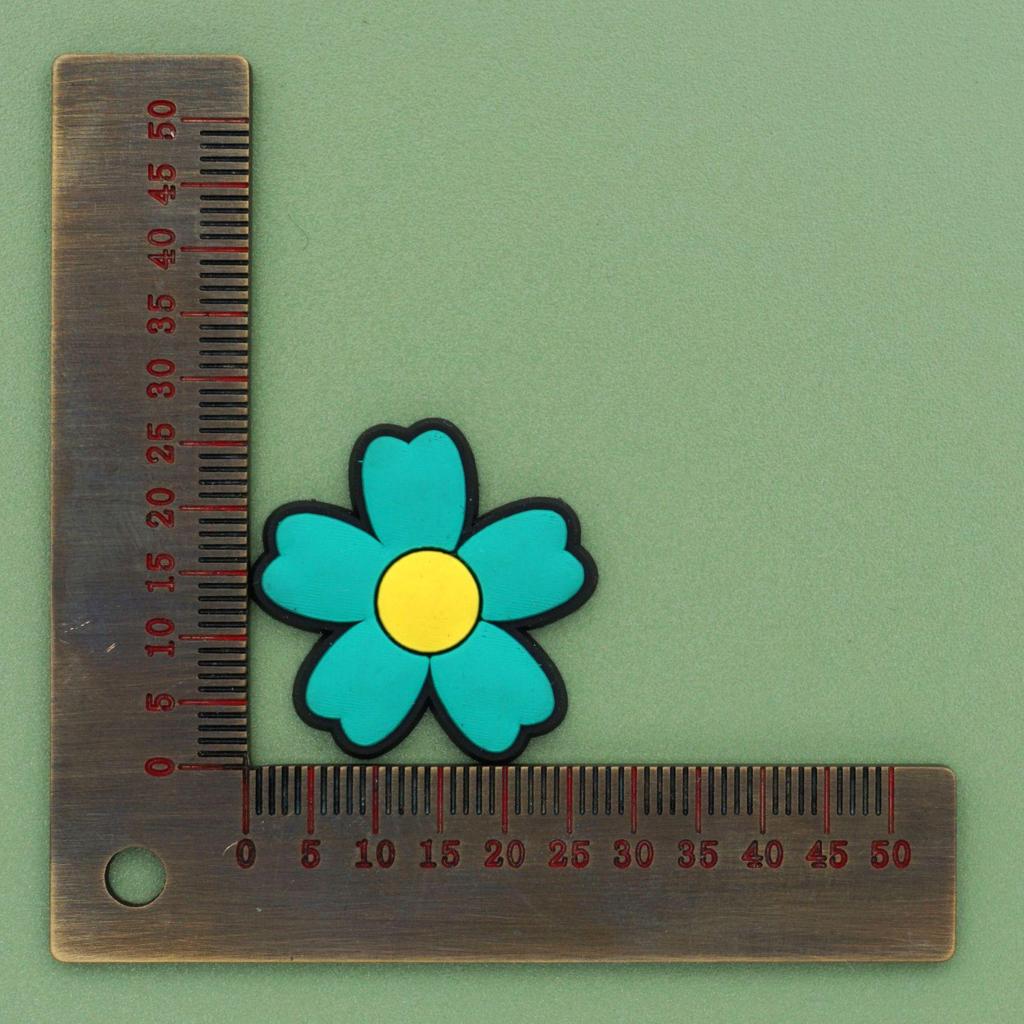 Пряжки для украшения обуви в виде бабочек и цветов для садовых клогов