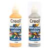 2 Repositionable Window Paints 80 Ml - Gold-silver
