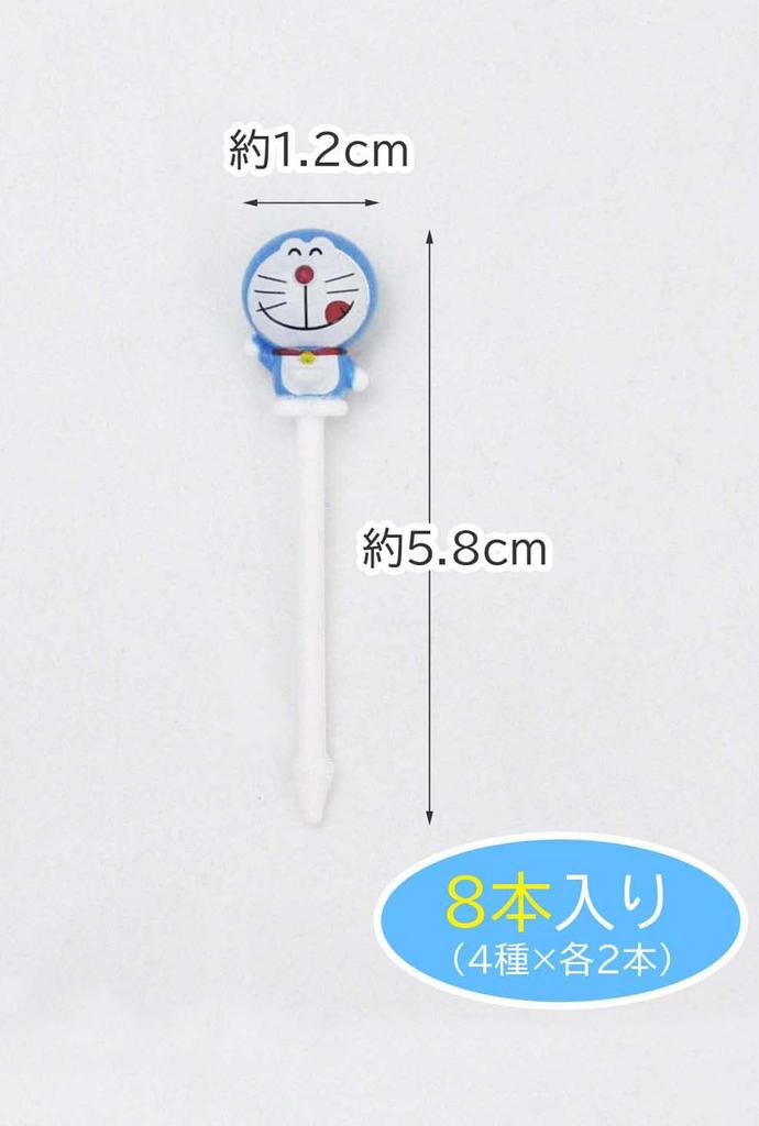 Torune Doraemon Ланч Niconico Ассортимент Шпажки, Шпажки, 8 шт., DM-1