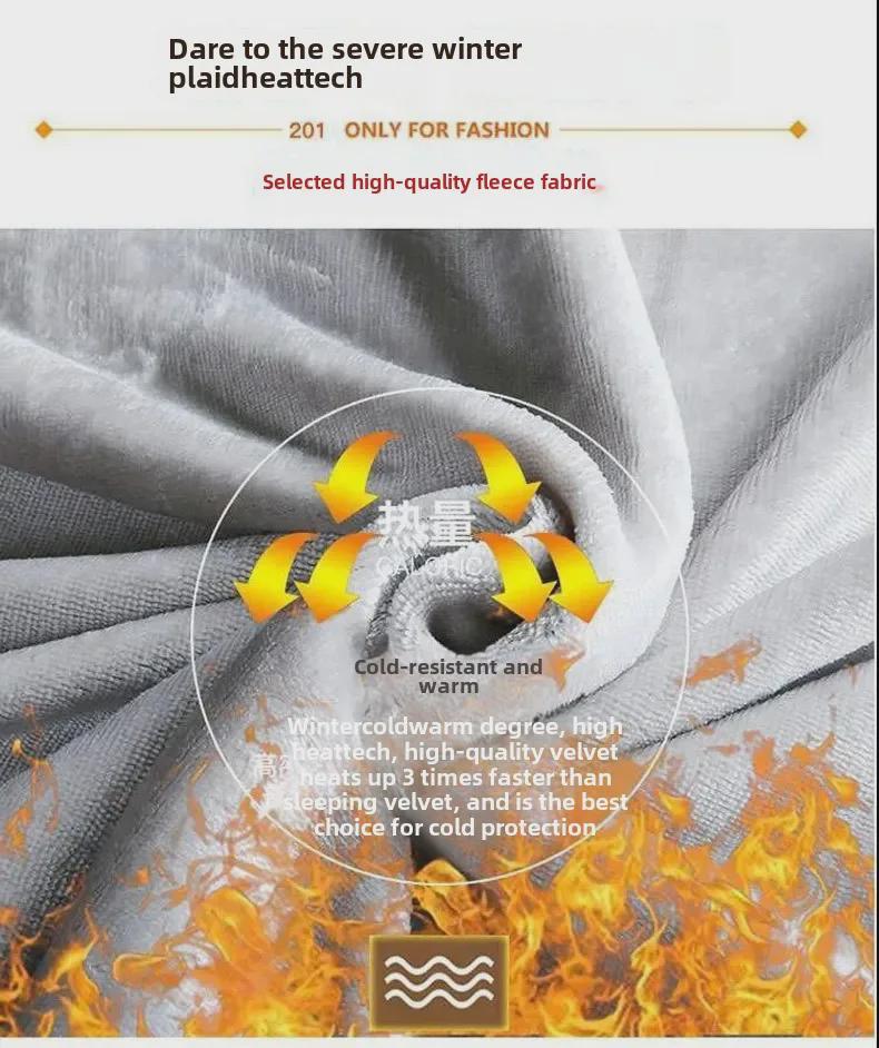 Женские теплые джинсы-карроты из бархата с высокой талией — свободные, универсальные и модные брюки прямого покроя