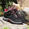 Plus Size 39-47 Autumn Men's High-top Hiking Boots Ankle Anti-Skidding Outdoor Boots Men Footwear