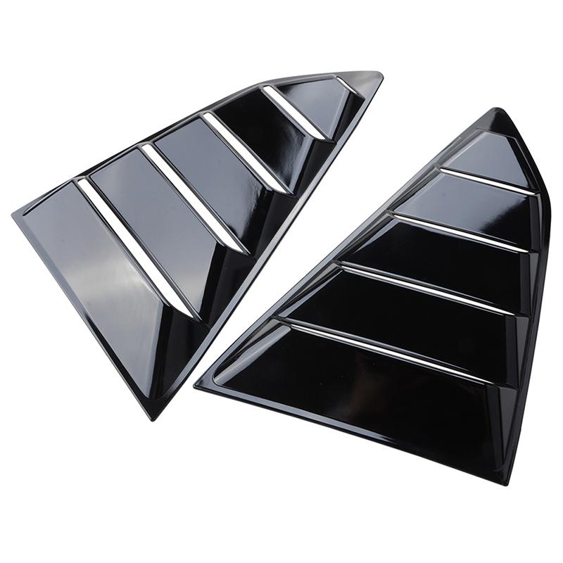 Жалюзи на боковое окно, вентиляционный совок, боковое окно, 1/4 четверти, жалюзи, спойлер, вентиляционные отверстия, пригодные для автомобиля Chevy Camaro 2016-2018