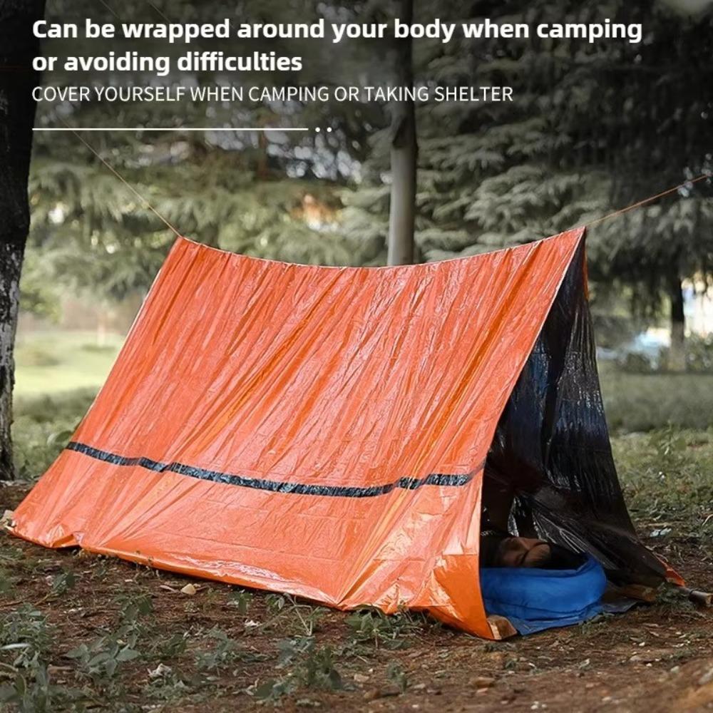 Waterproof Emergency Tent Moisture-Resistant Thermal Blanket  Outdoor SOS