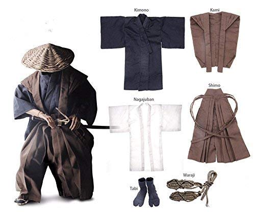 Neinei 1/6 Scale Samurai Kimono Ronin Doll, Soldier Gift, Hobby, Lady, 12-inch Cosplay (No Hat)