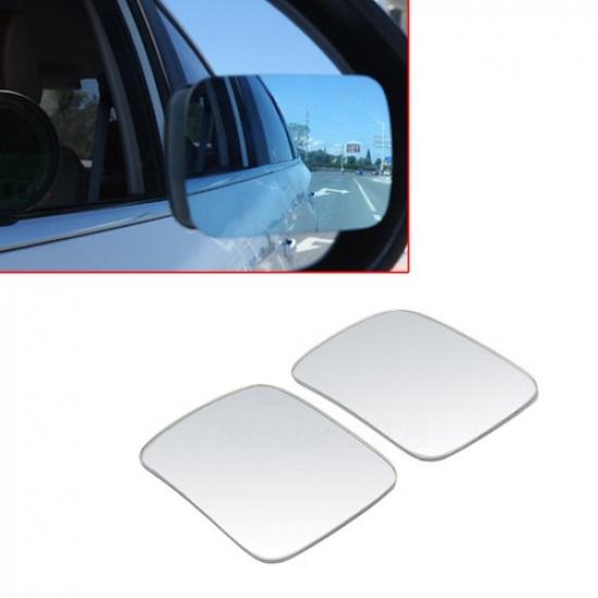 2PCS Car Blind Spot Mirror 360° Wide Angle Convex Rear Side View Car Accessories