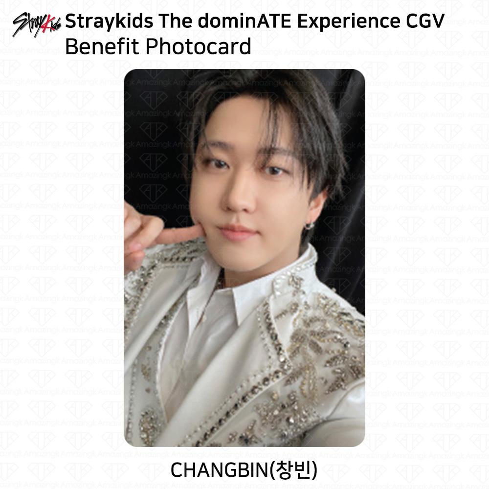 Stray Kids Опыт DominATE CGV Фотокарточка-бонус SKZ KPOP K-POP