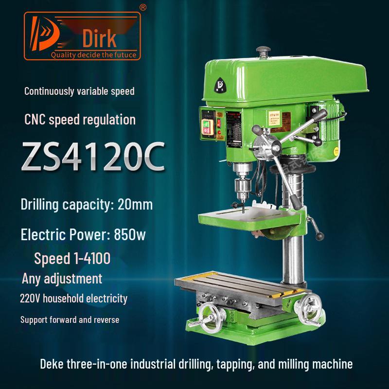 Deke Z516BC 16mm High Power 750W Bench Drill Press & Mill Machine