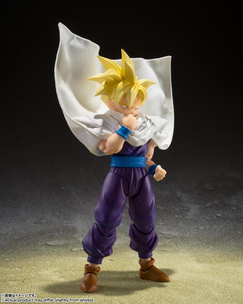 TAMASHII NATIONS Dragon Ball Z Super Saiyan Son Gohan Warrior Beyond Goku 110 мм окрашенная подвижная фигурка SHFiguarts - - Приблизительно. ПВХ, АБС, ткань