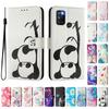 Cute Panda Luxury Painted Leather Case Wallet Book Style Cover for Oppo A72/A52/A92 4G,A36 4G,Reno 8/9,Realme 8/9/10/11/12...