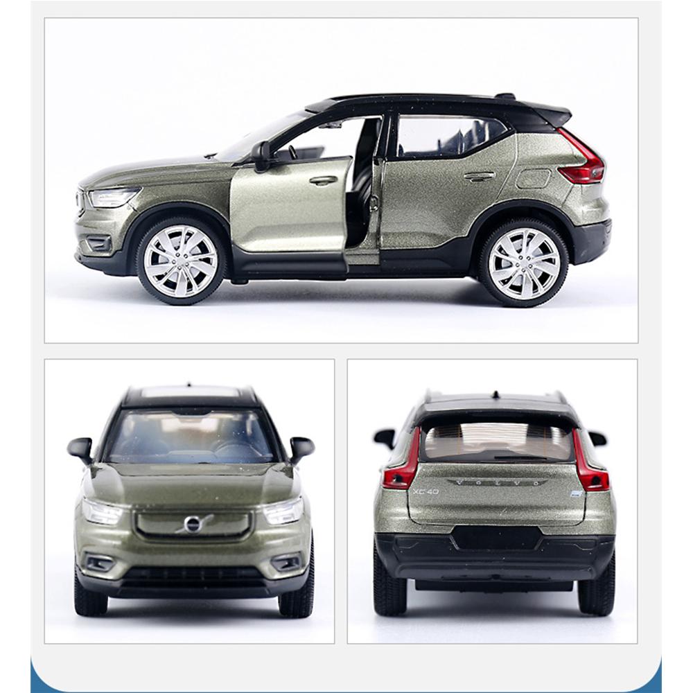 1/32 сплав Volvo XC40 внедорожник внедорожный литой под давлением модель игрушечных машинок звук свет откатной автомобиль игрушечные лошадки