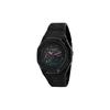 Коллекция Custom GA2100 Кварцевый механизм Ремешок из нержавеющей стали Часы Мужские Часы Черный циферблат GA-2100SKE-7A(Watch3--)