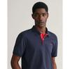 Gant Reg Contrast Rugger Short Sleeve Polo
