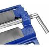 4-inch Tabletop Vise, Jaw Width 100mm, Blue, Tabletop Flat Vise, DIY Tool, Easy Installation, Fixing, Adhesive, Clamping, Flat Vise