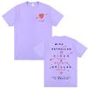 Unisexuel Carrasco Merch T Shirt Hay Que Vivir El MoUnisexto Corazn Y Flecha T Shirts Unisex Women Harajuku Hip Hop Streetwear Tshirt