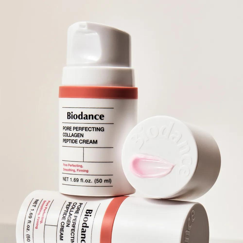 BIODANCE Pore Perfecting Collagen Peptide Cream 50ml Set (+Cream 10ml+Serum 10ml)