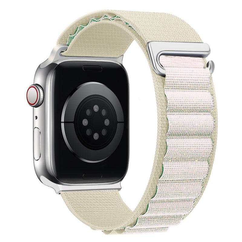 Альпийская петля Ремешок Для apple watch Ultra 2 ремешок 49мм 44мм 40мм 45мм 41мм 46мм 45 мм браслет correa iWatch series 9 8 7 6 3 se 10