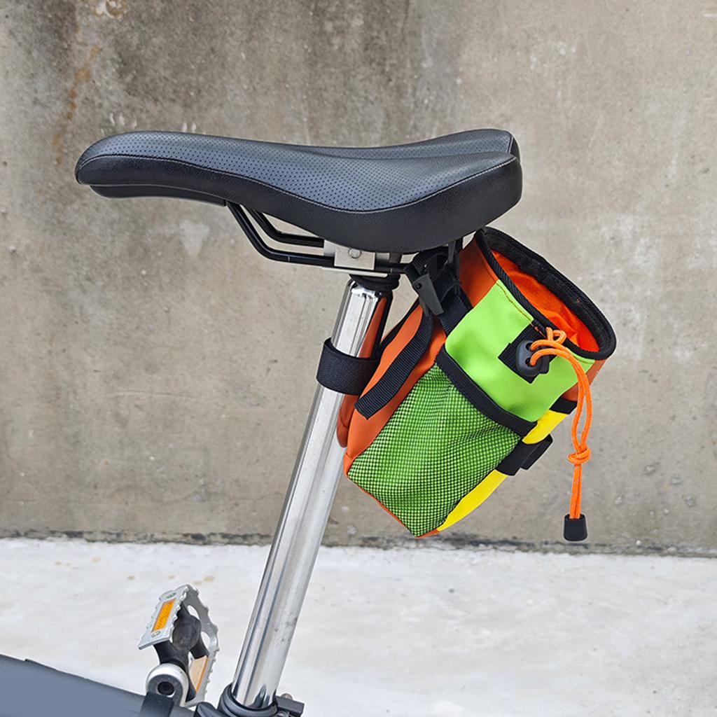 Велосипедная сумка на руль, подходит для Brompton, водонепроницаемый нейлон, многофункциональная велосипедная сумка под седло для велоспорта