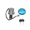Motorcycle Key Cylinder 3 Wire Motorcycle Ignition Switch Lock Key Fuel Tank Cap Fuel