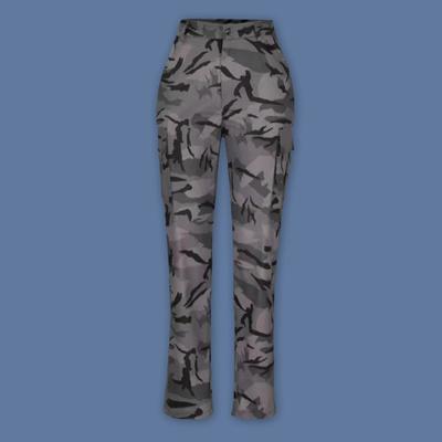 Женские брюки-карго средней посадки, прямые, с застежкой-молнией на пуговицы, с камуфляжным узором, повседневные спортивные комбинезоны свободного кроя с несколькими карманами, длинные брюки