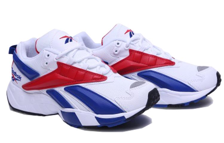 Reebok Кроссовки Interval 96 Intv White Scarlet Royal Низкие Повседневные FV5520